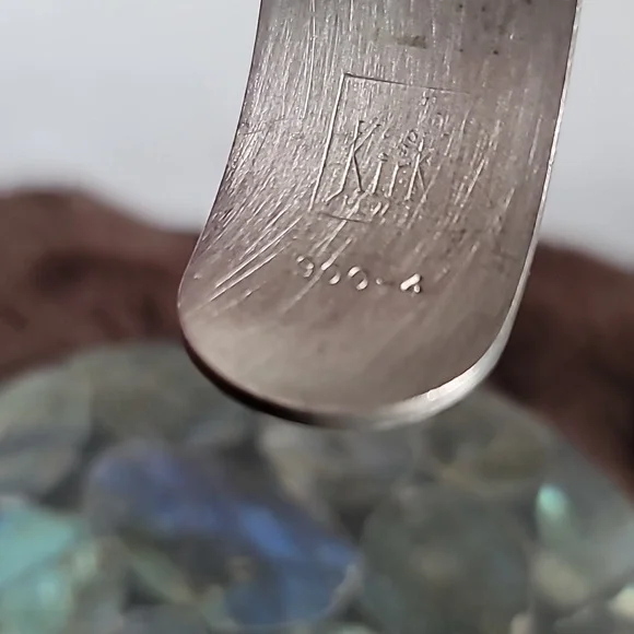 Pewter Bangle - Picture 2 of 4